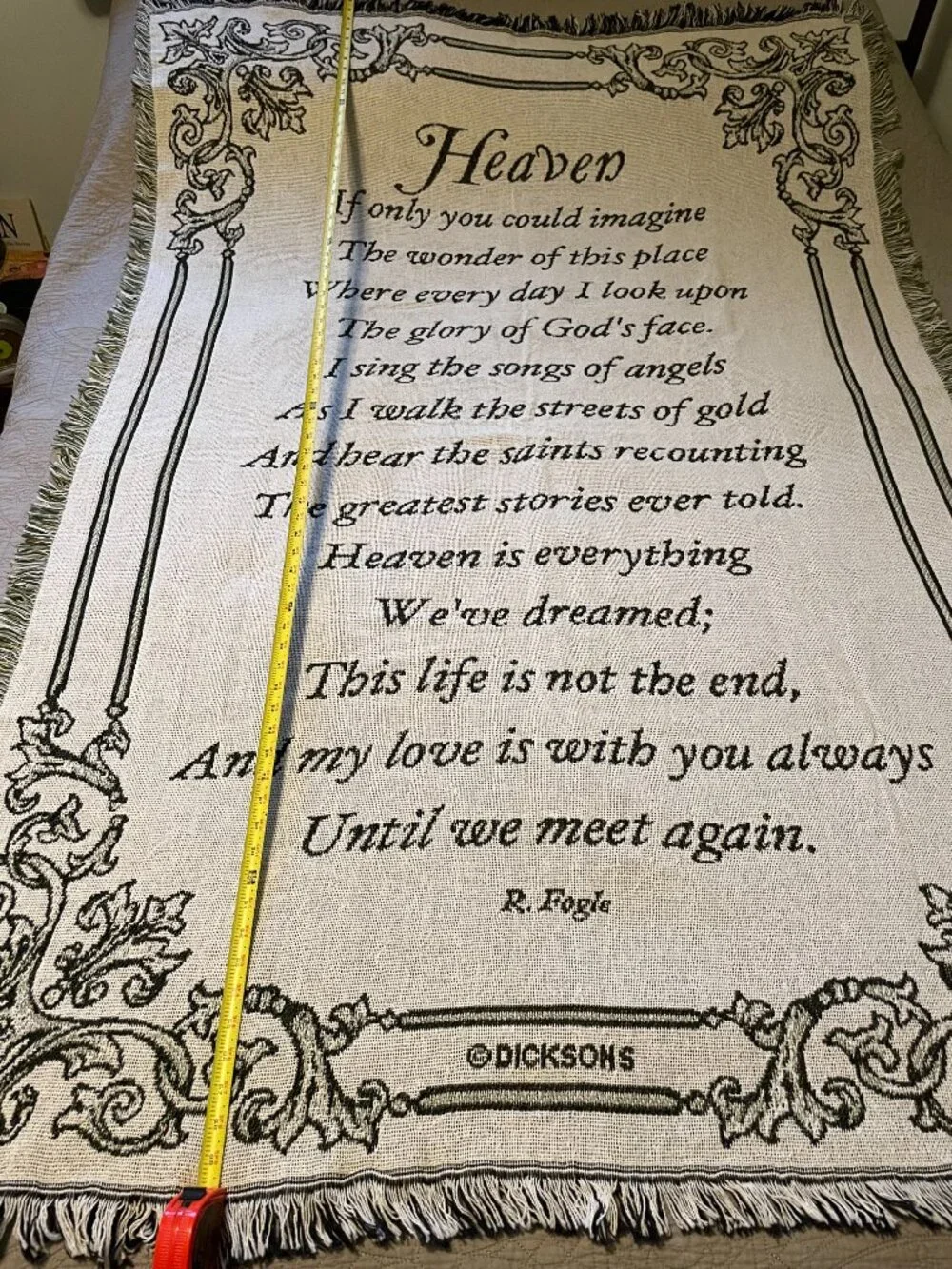 Dicksons, Inc. this poem